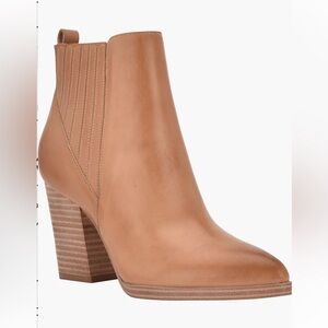 Marc Fisher Tan Heeled Alva Boots Size 9